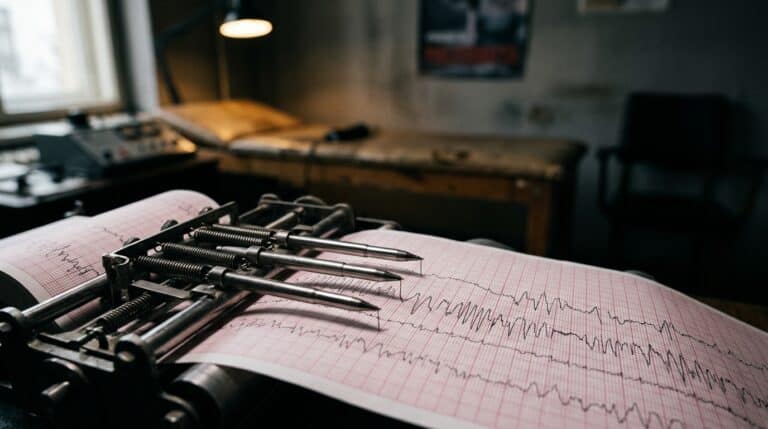 Echipament medical și monitorizare pentru detectiv particular.